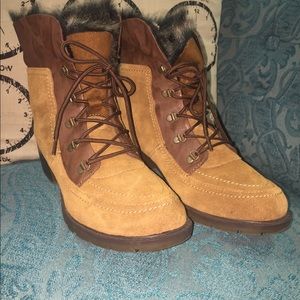SPORTO Tan/Brown Suede Water-Resistance  Boots